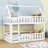Salome Kids Twin Over Twin Bunk Bed-197908183