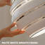 Suspension sphérique Wabi-Sabi en fer forgé et aluminium de 13,39 pouces – Design minimaliste en forme de globe pour une ambiance de chambre
