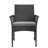 Codman Backyard Pool Steel Frame Patio Chair with Cushions (4 Chairs of Set)-34355097