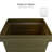 RTS Home Accents Vertical Large Plastic Package Drop-37314517