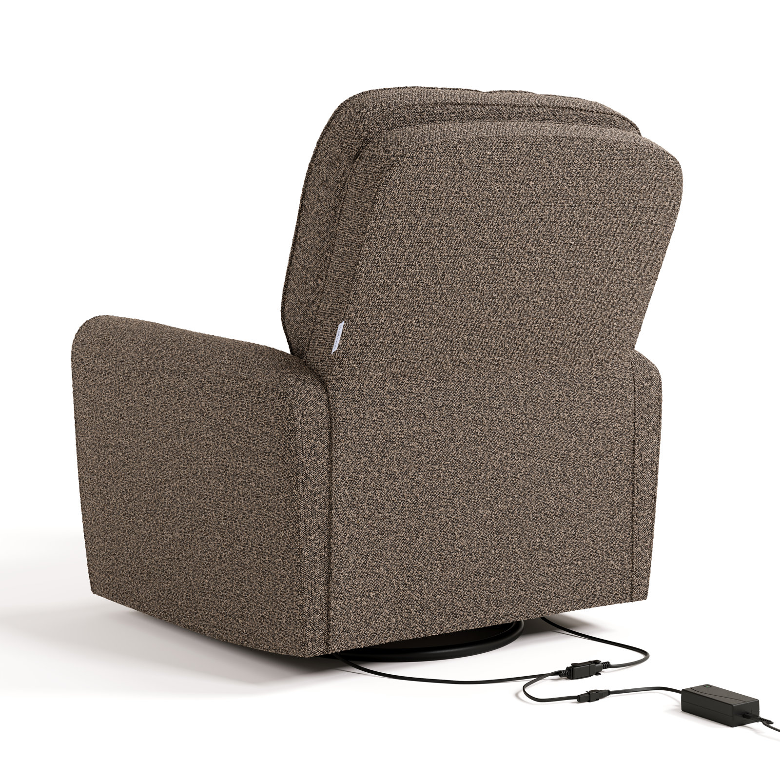 Amalfi Nursery Chair, Mountain Brown Boucle