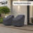 Linkwood Rocking Swivel Outdoor Patio Chair Covers