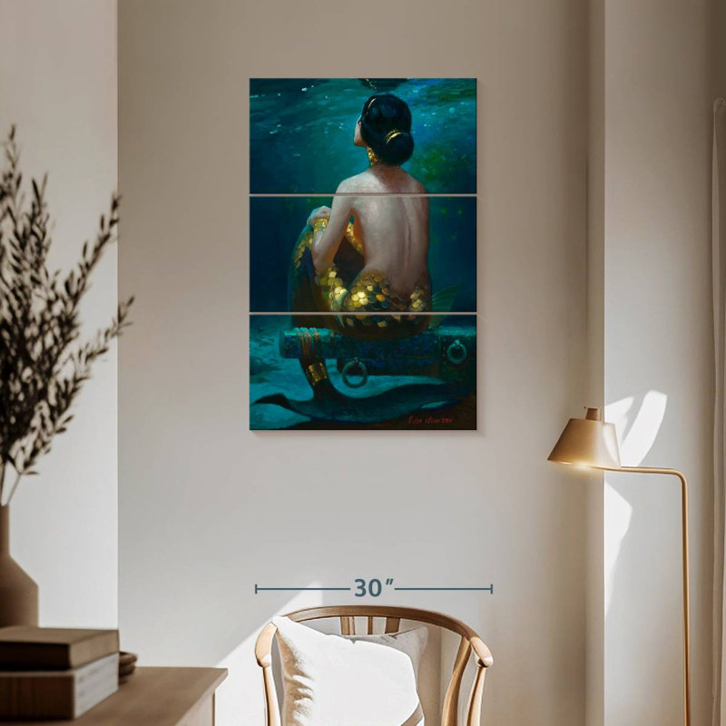 Kelan Shimmering Dreams, 57" H x 36" W