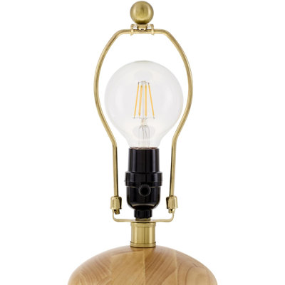 Wood Accent Lamp
