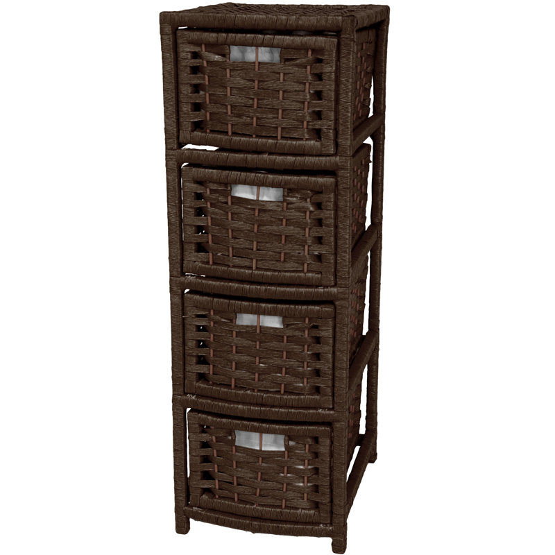 Commode de rangement 5 tiroirs Humphreys, Moka, 4