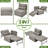 4-In-1 Convertible Sleeper Chair Bed-491203857