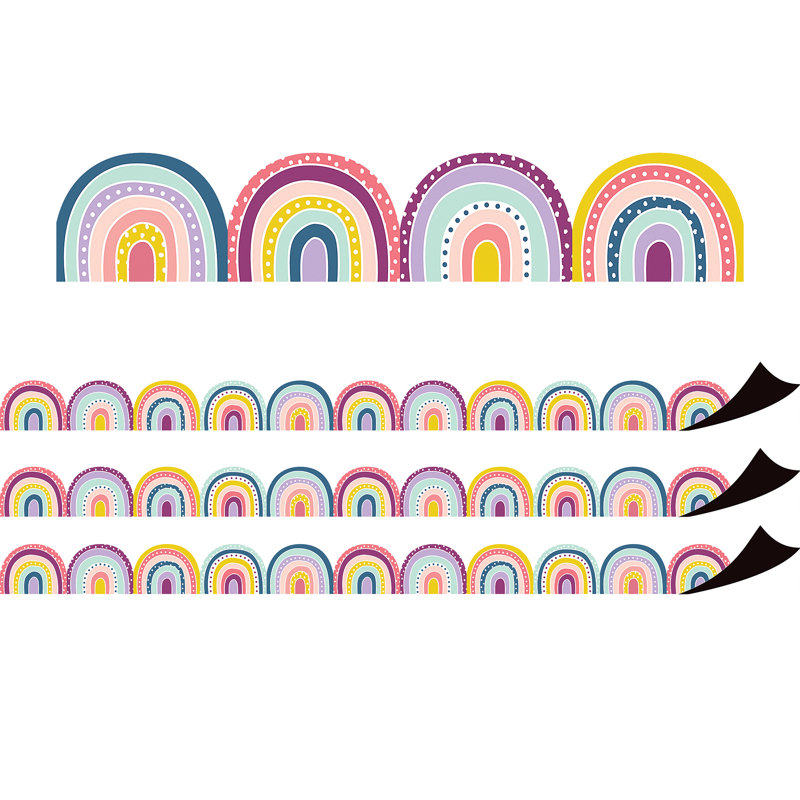Bordure magnétique Oh Happy Day Rainbows
