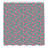 Dakota Fields Abstract Shower Curtain Waves and Roses Multicolor-1738881587