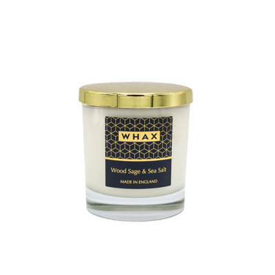 Scented Unscented Flameless Jar Candle with Glass Holder