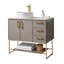 Ensemble de meuble-lavabo simple autoportant Modern-1525593495