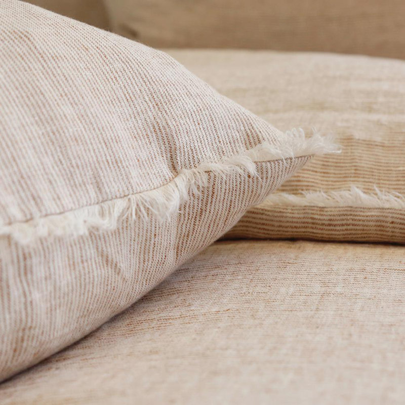 Logan Medium Body Pillow, Terra Cotta
