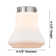 Iseabal Glass Semi Flush Mount