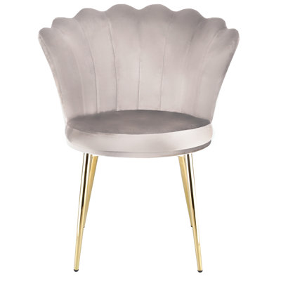 Daisy - Velvet Chair with Back-Rest