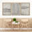 Geometric Abstract Simple Neutral Modern Pictures Home Decor - Framed Canvas Print Wall Art Work-119018220-73379995