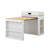 Extendable Dining Table with Folding Tabletop-2003961355