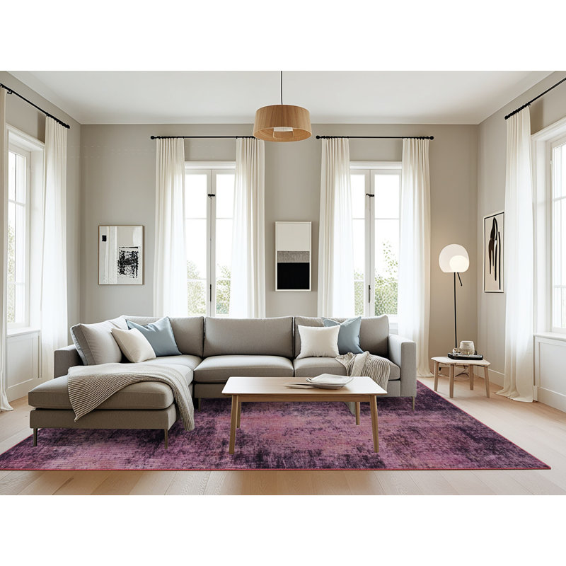 Tapis abstrait moderne 2022, Rectangle 8 pi x 12 pi