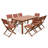 Capac 8 Seater Dining Set