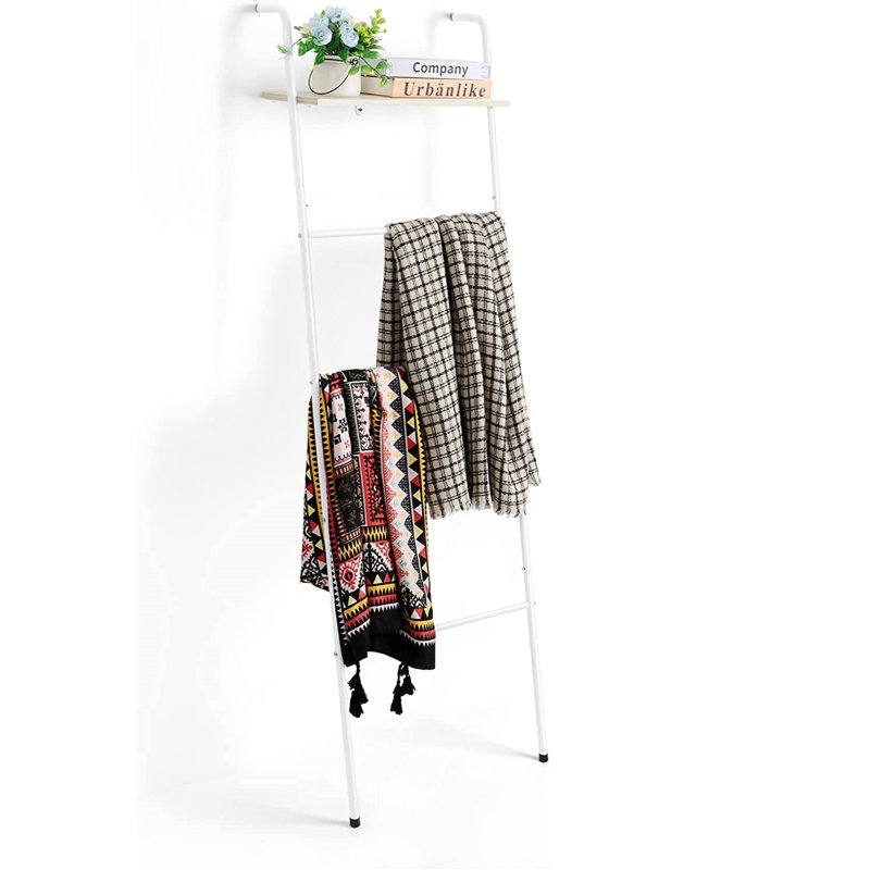5' Blanket Ladder, White
