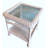 Square Glass Outdoor Side Table , 20 " W 20 " D-22103314