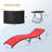 Gentilly Outdoor Wicker Chaise Lounge Set with Table , Cushion Included-1014566412