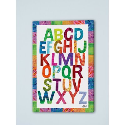 Alphabet Letters' Canvas Art -  Marmont Hill, MH-ECABC-02-C-24