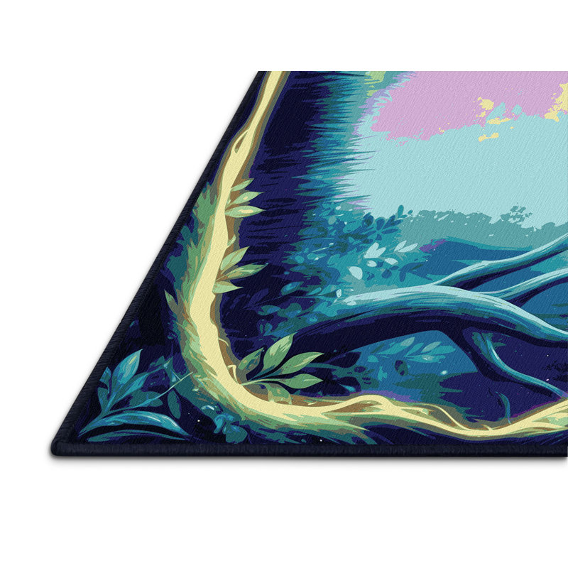 Eclipsed Meadow Rug, Rectangle 3' x 5'