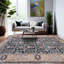 Tapis décoratif gris anthracite tissé à plat à la main Kiraz-1466017604