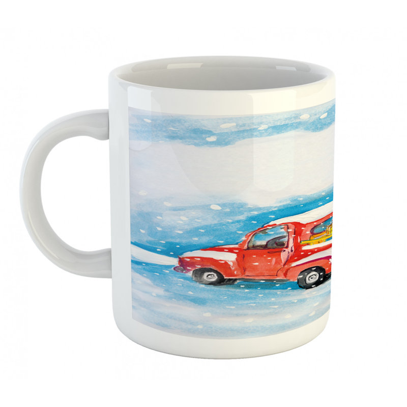 Grande tasse à café truck