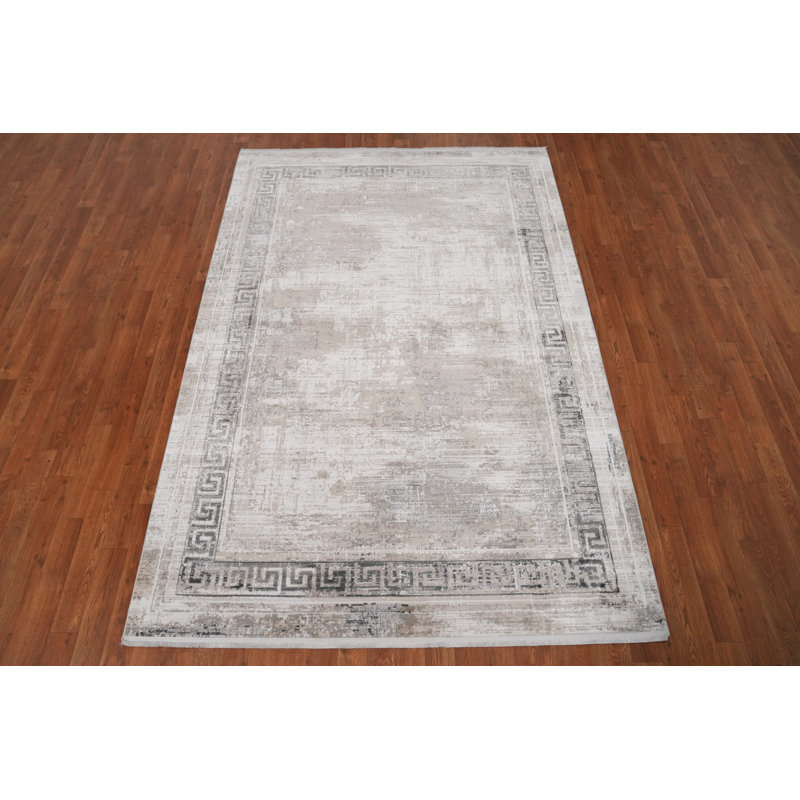 Tapis moderne Timeless Grecian Border