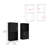 2-Pc Wall-Mounted Bathroom Medicine Cabinet With Open And Closed Storage-709772531