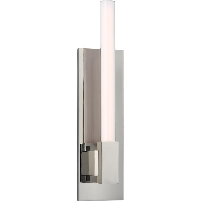 Ian K. Fowler Mafra Small Reflector Sconce, Polished Nickel