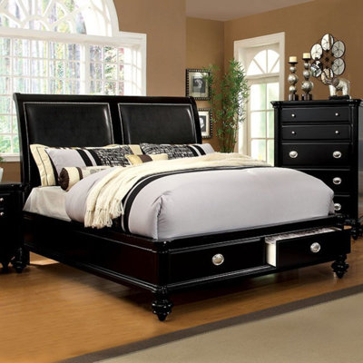 Upholstered Storage Bed