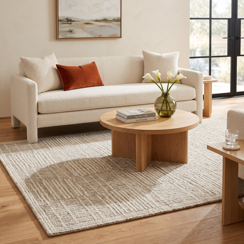 Dowell Wool Area Rug, Rectangle 9'3" x 13'