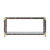 Arakan 65 in. Glass Console Table