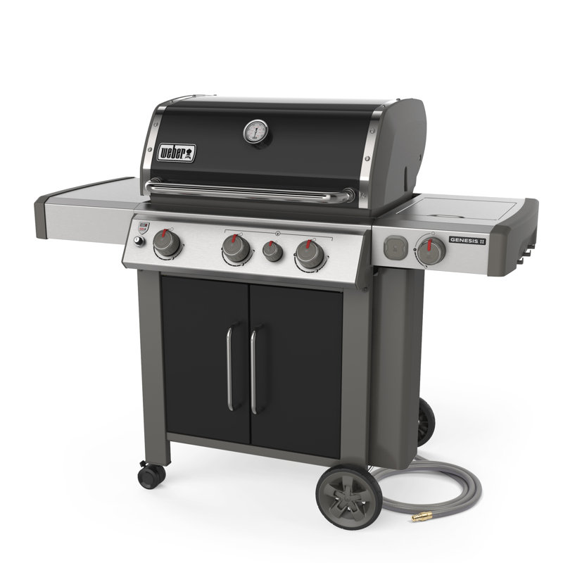 Weber Genesis II E-335, 3 Burner, Natural Gas, Black
