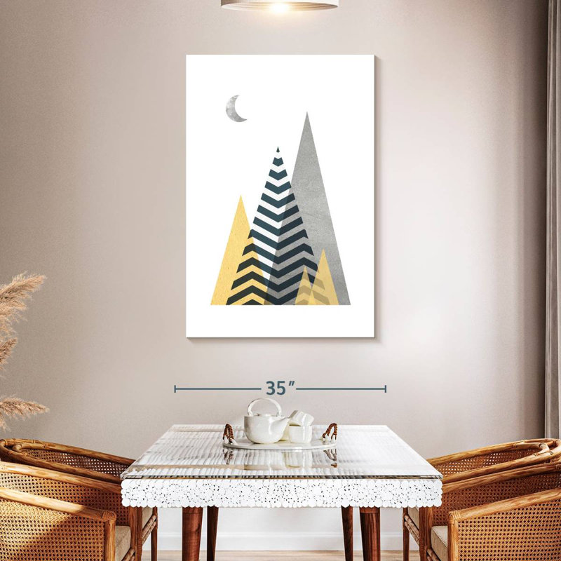 Avery Scandinavian Mountains I, 48" H x 32" W