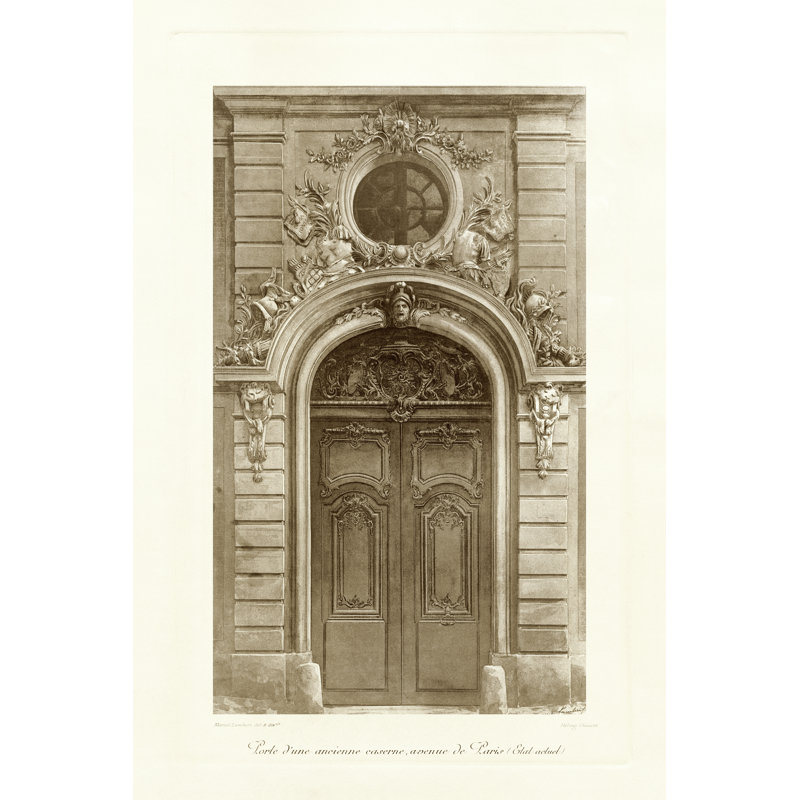 Ornamental Door I by Marcel Lambert - Wrapped Canvas Print, 46cm H x 30cm W x 3.8cm D