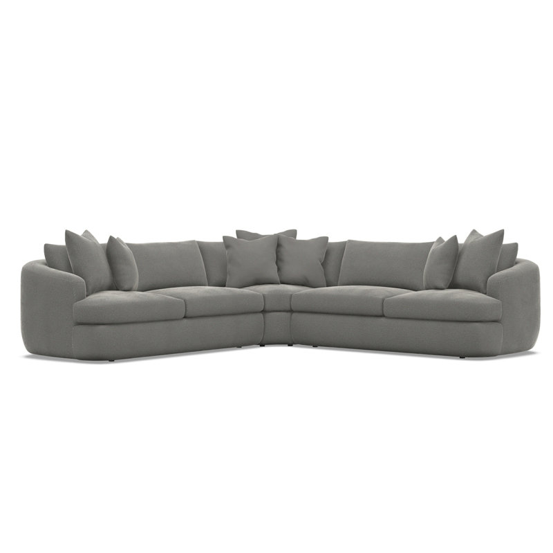Jules Fabric 3 Pc Sectional, 1592-011
