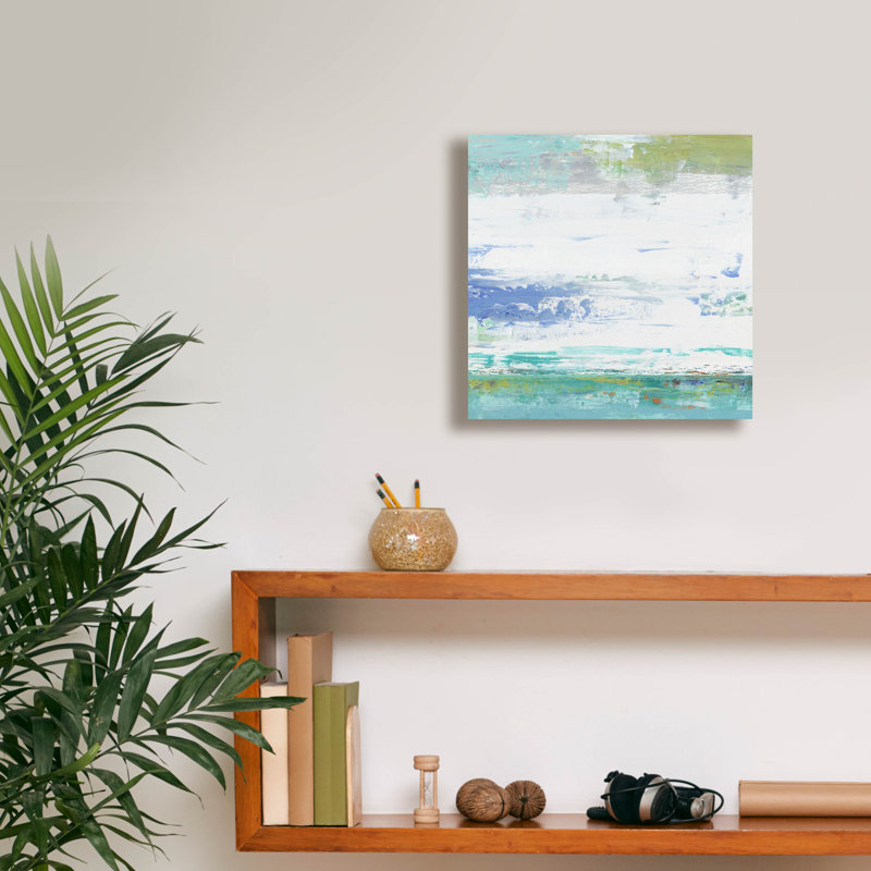 "Beach Wash No 9" par Suzanne Nicoll, H 12 po x l 12 po x P 0,75 po
