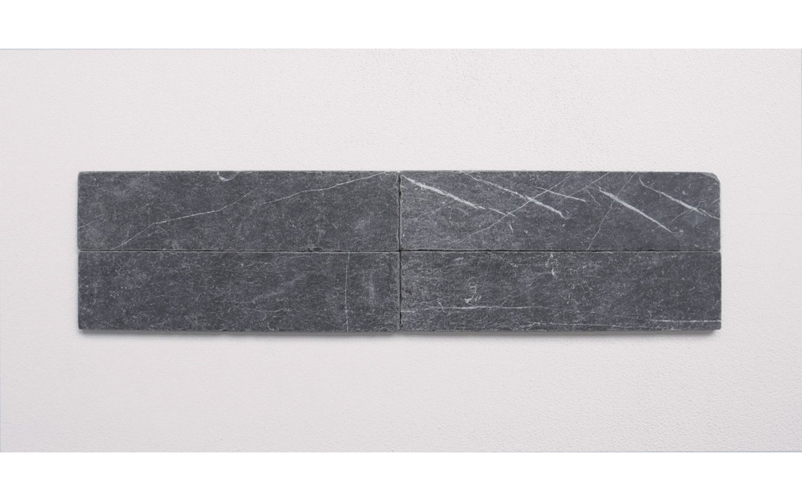 Aged Marble 3" x 12" Tile, Nero