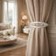 Ensemble de 2 attaches de rideaux en métal Cozy-65016241