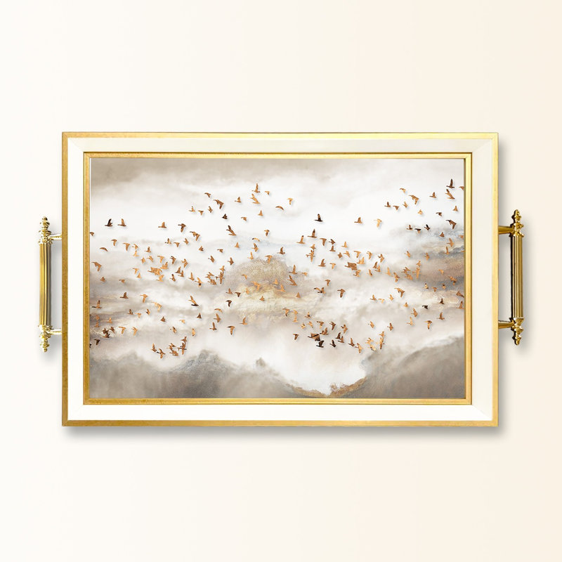 Élégant plateau en verre de 19,7 po x 11,4 po x 1,4 po | Fabrication 100% verre durable | Facile à nettoyer avec un chiffon humide | Idéal pour le service, la présentation décorative et l'organisation | Ajout élégant à la décoration intérieure