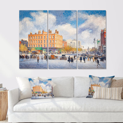 Dublin Fair City I - Dublin Wall Art Set