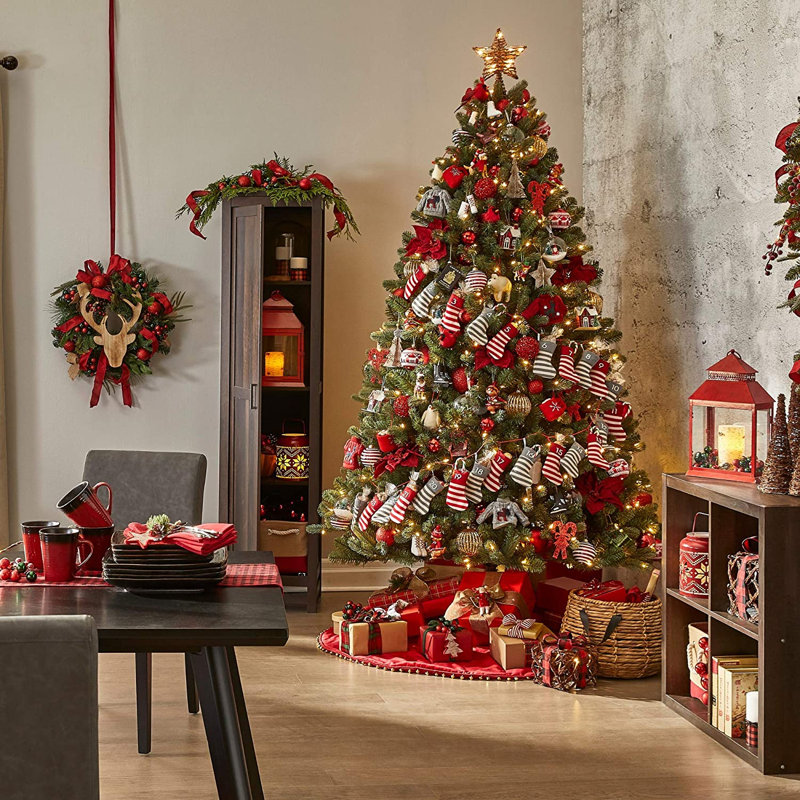 90' Lighted Spruce Christmas Tree