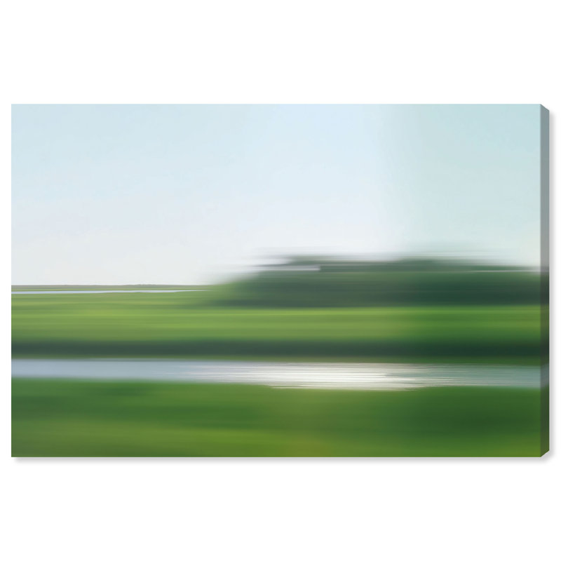 Velocity Meadow II Print by Oliver Gal, 10"H x 15"W, Gallery Wrapped