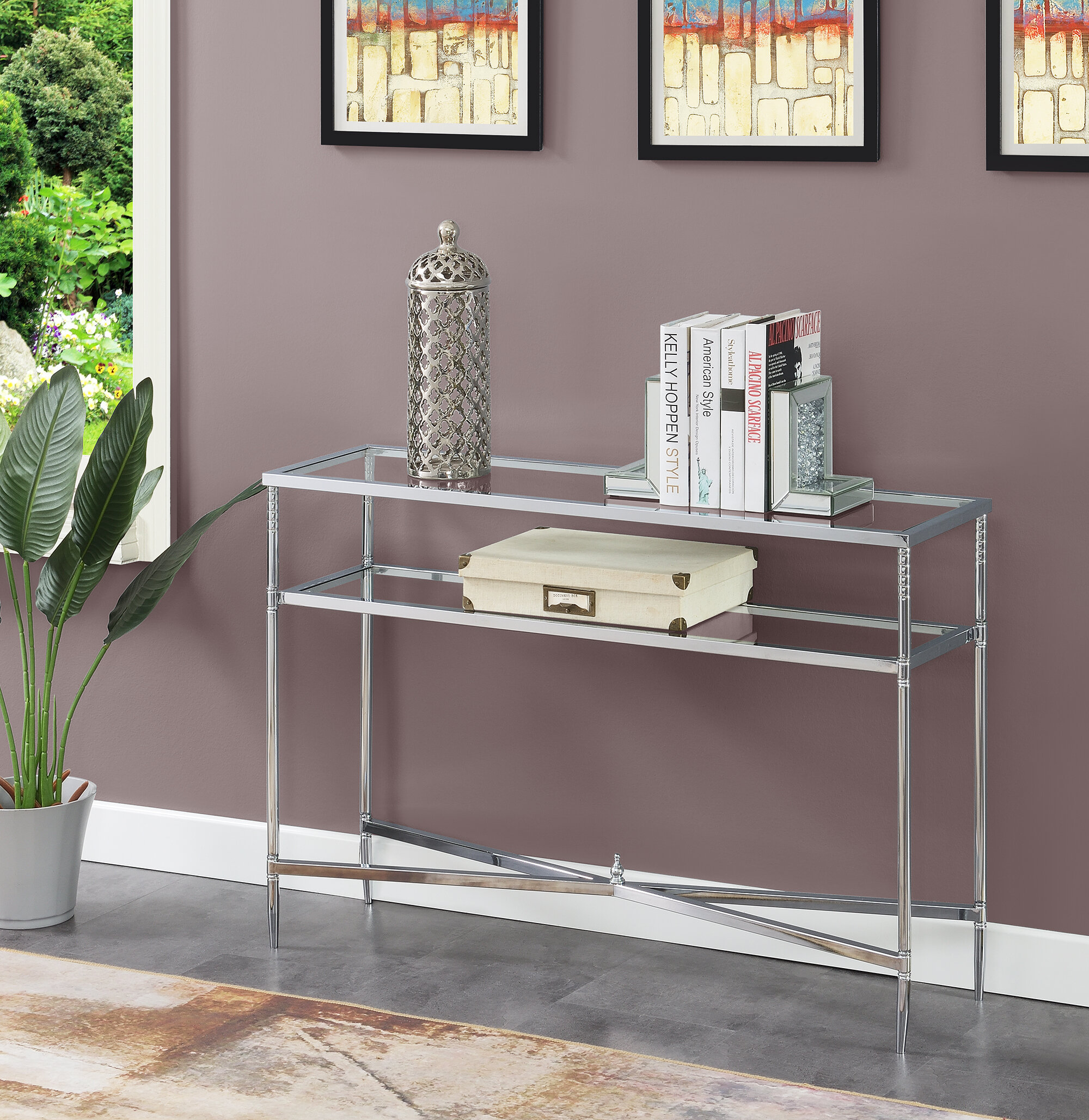 Ivy Bronx Kincannon 45'' Console Table | Wayfair