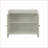 Console Cabinet | Off-White Ceara Finish | 2 Glass Doors | Contemporary Entryway Storage