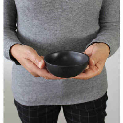 Set of 4 Stoneware Condiment Bowl | Dadasi 6 oz