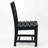 Set Of 2 HDPE Armless Outdoor Dining Chairs-2036596116