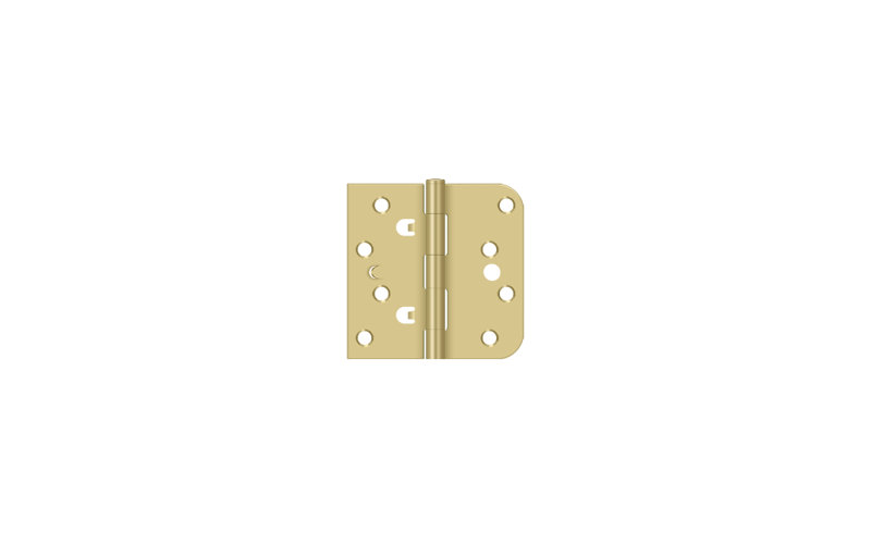 Steel Butt Bearing Hinge, Satin Brass